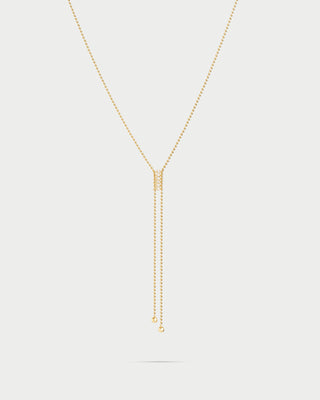 Athena Double Tie Necklace