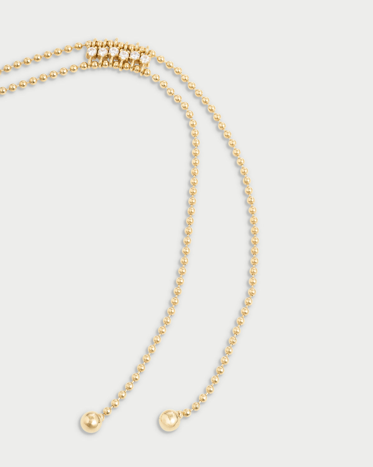 Athena Double Tie Necklace