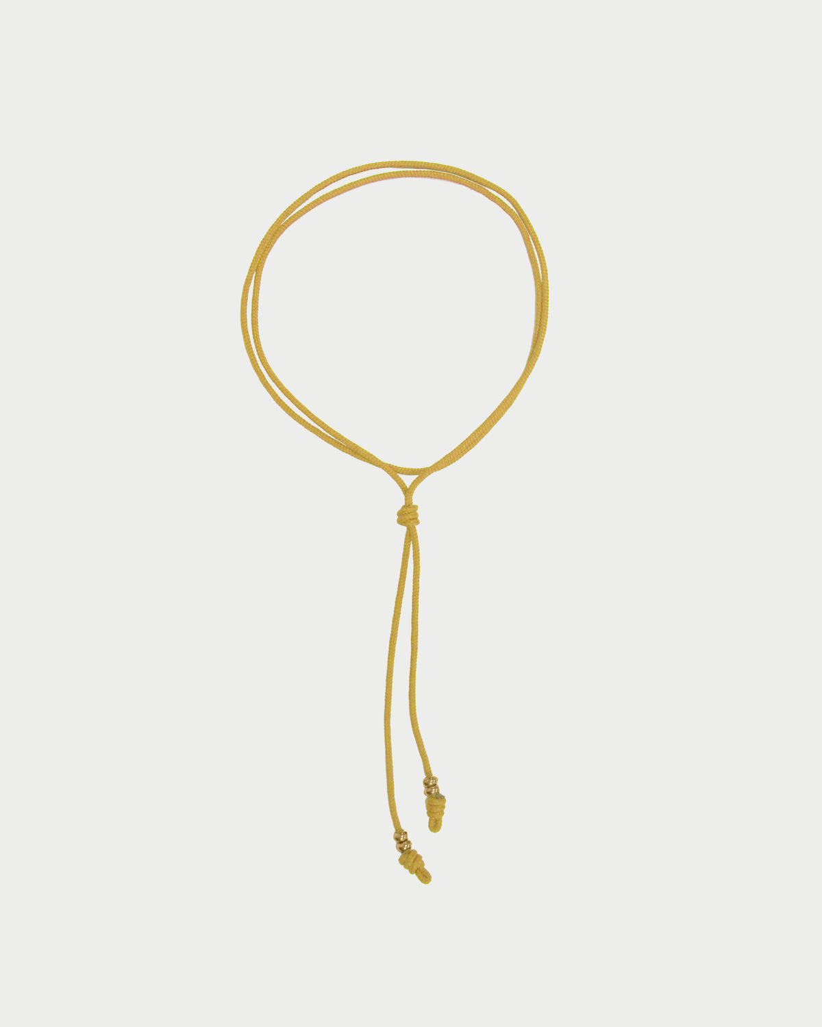 Soft Cord Crew Neck Tie