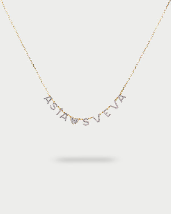 Cuello redondo pequeño personalizable