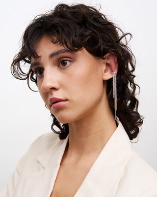 Earcuff floating fringes