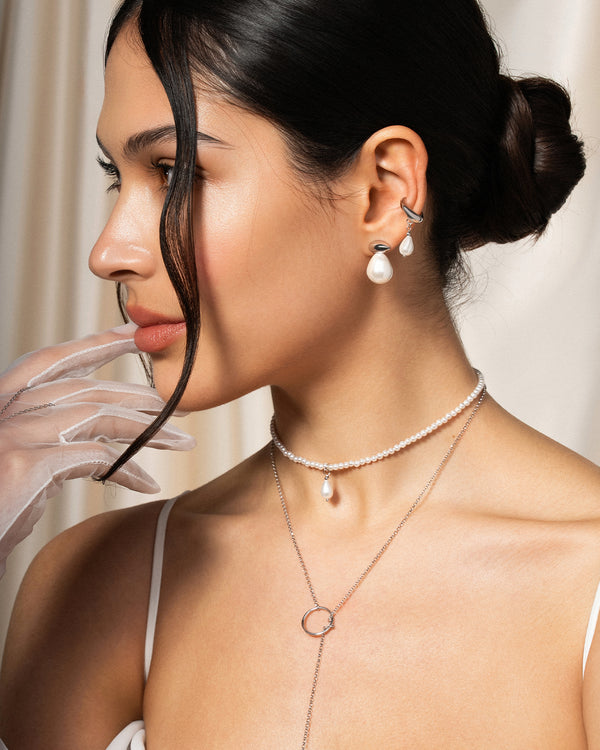 Earcuff Pearl Drop