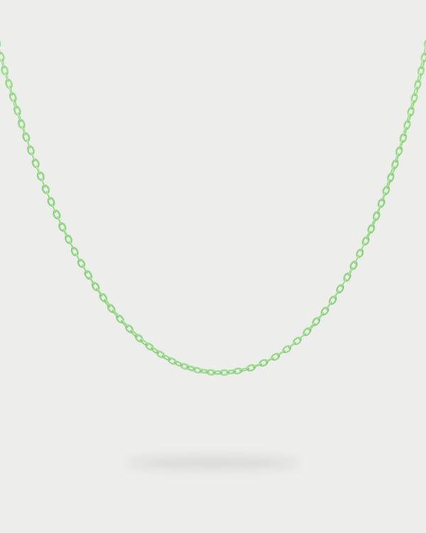 Painted Chain Necklace