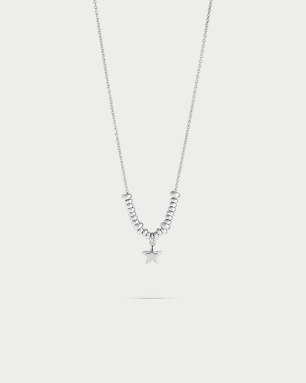Girocollo micro anelli - stella