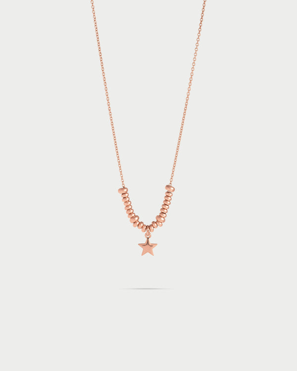 Girocollo micro anelli - stella