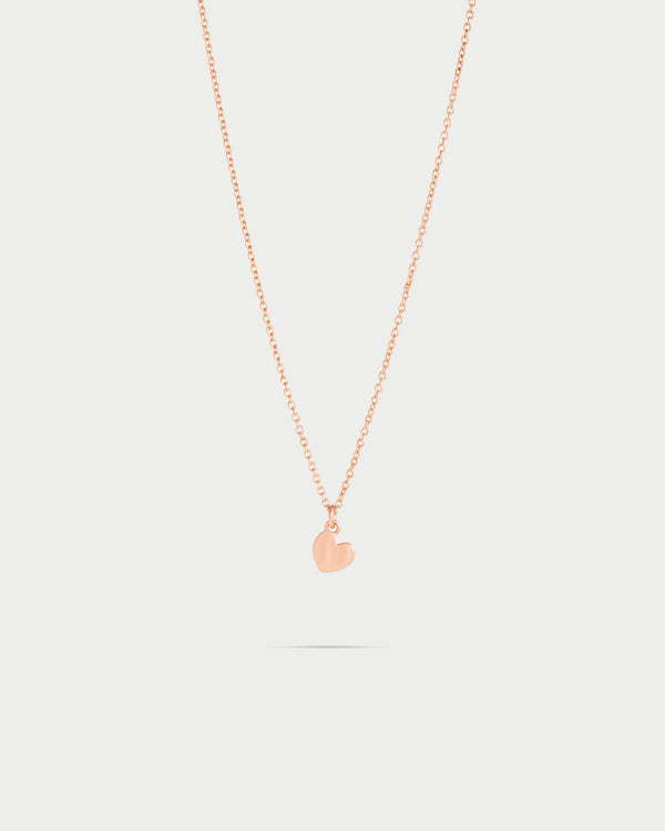 Choker With Central Rounded Subject - Heart