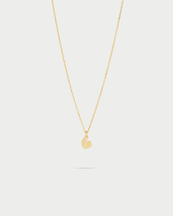 Choker With Central Rounded Subject - Heart