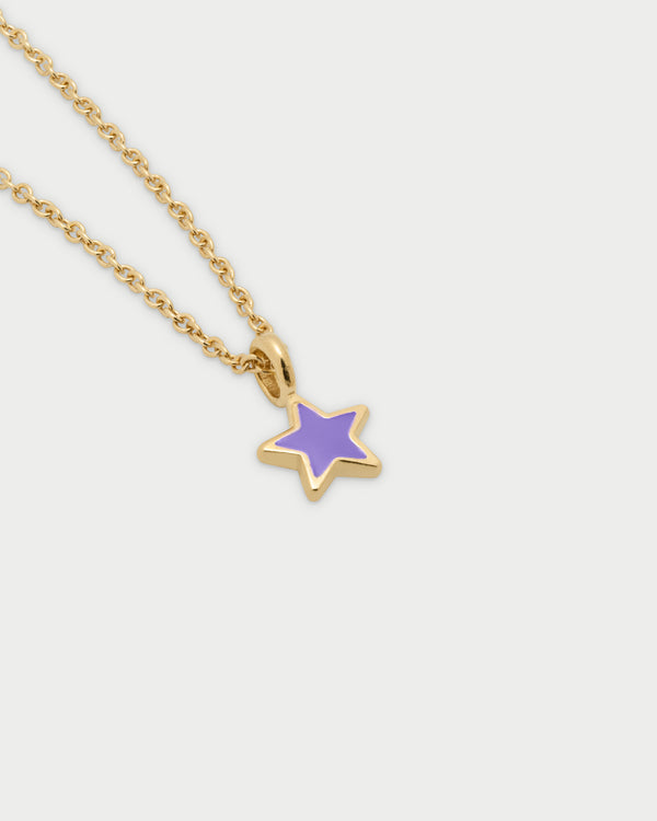 Gargantilla de estrellas de esmalte colorido - ColorFUN