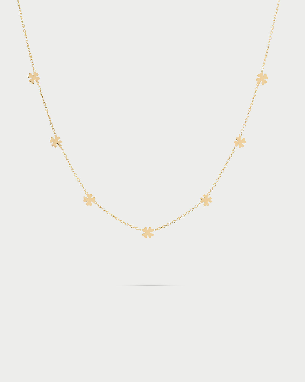 Seven Clovers Necklace