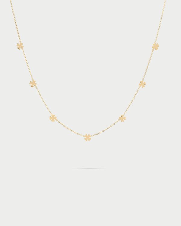 Seven Clovers Necklace