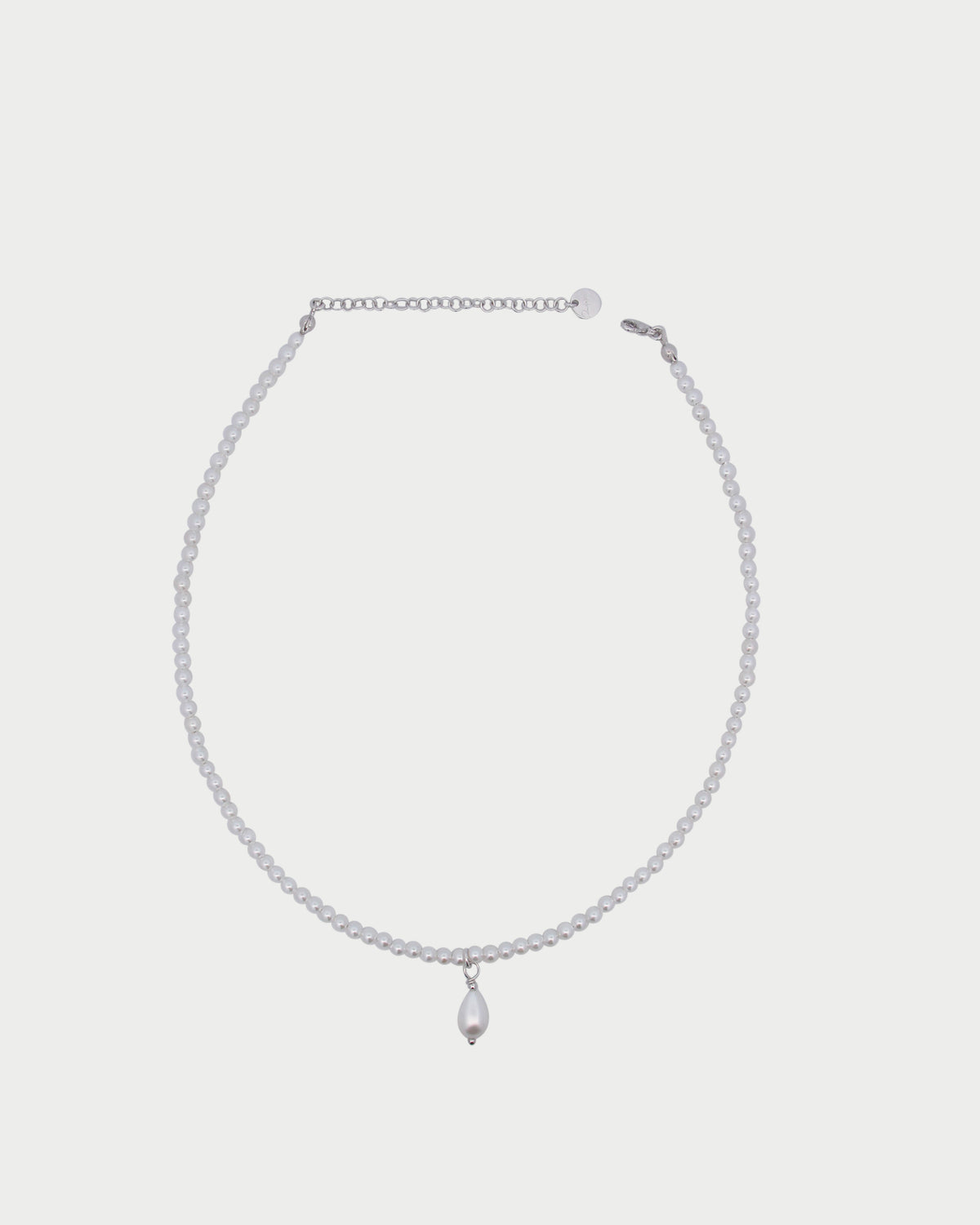 Girocollo Filo Singolo Pearl Drop
