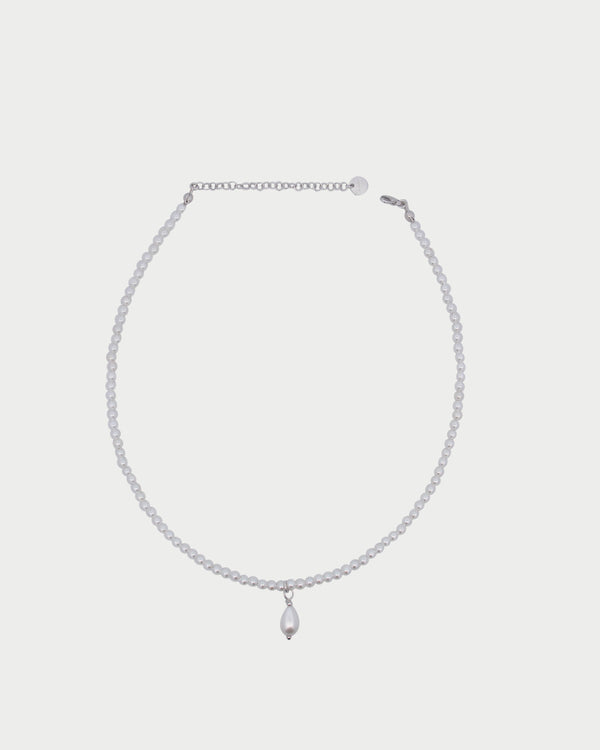 Girocollo Filo Singolo Pearl Drop
