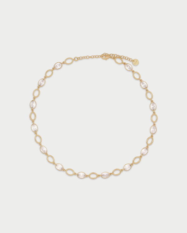 Girocollo Alternato Oval Cut