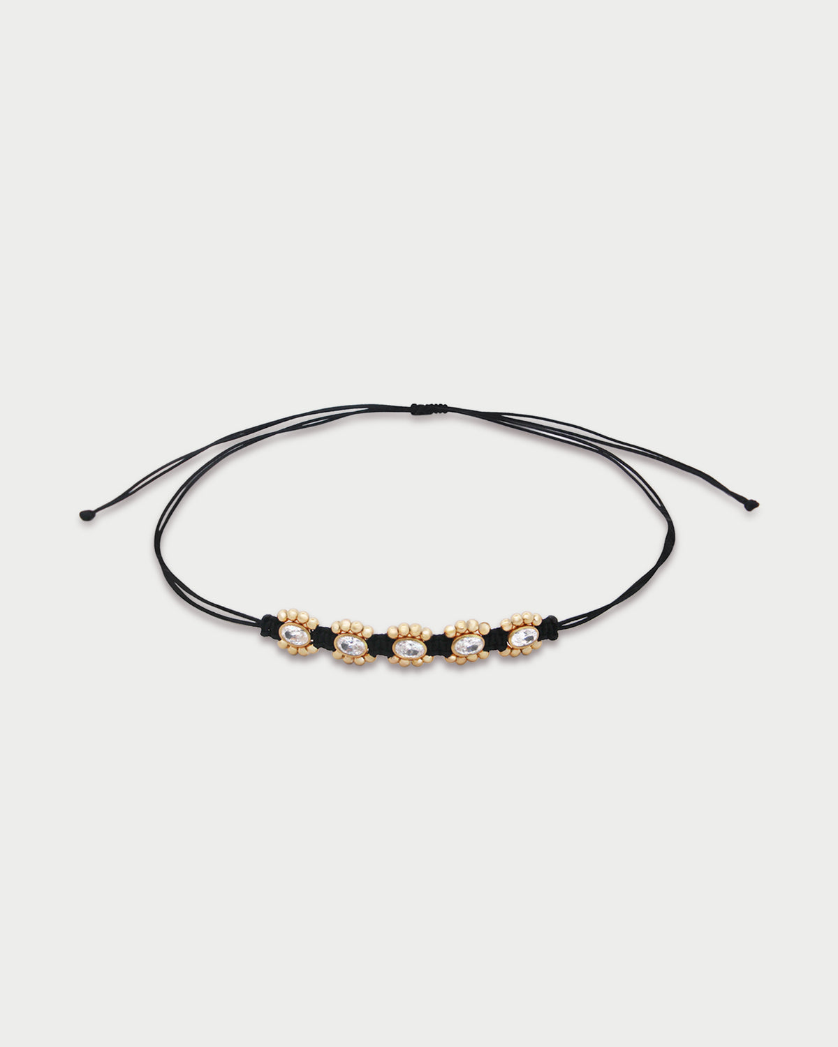 Collar redondo de tela «Daisy»