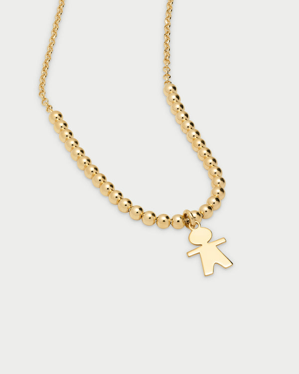 Beaded Choker 1 Micro Subject - Little Boy