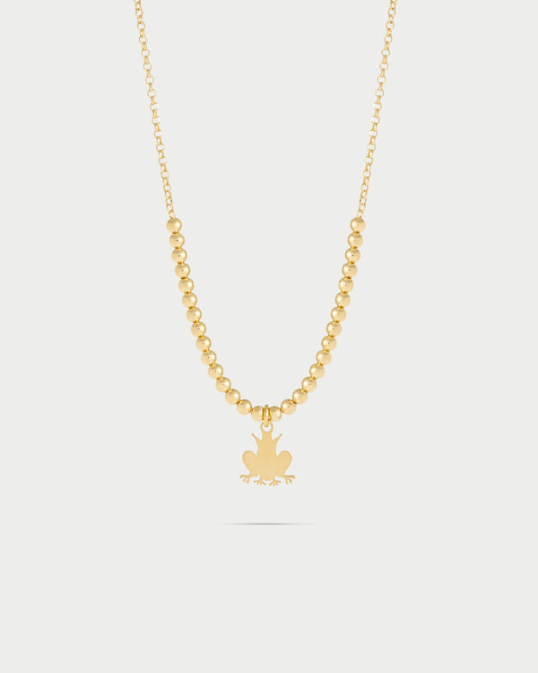 Girocollo Pallini con 1 Soggetto Micro Ranocchio