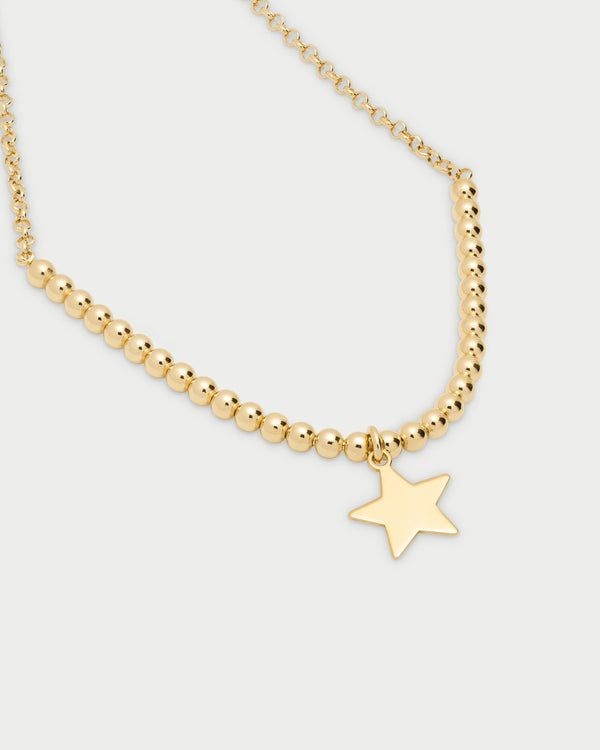 Beaded Choker 1 Micro Subject - Star
