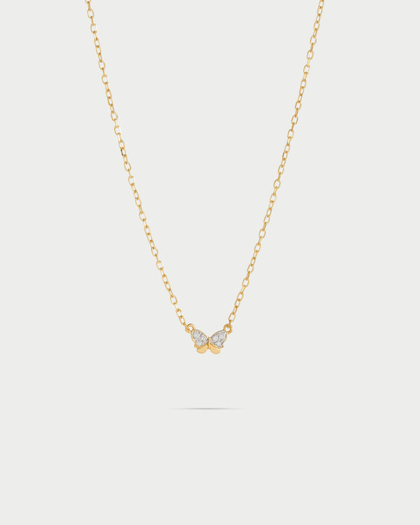 Girocollo catena e farfalla - Fly&Shine