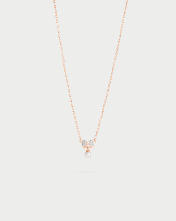 Girocollo catena e fiocco - Bow Ton