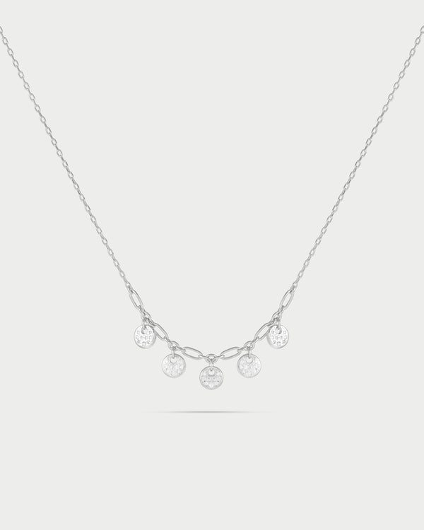 Girocollo 5 medaglie e zirconi - SHAPES