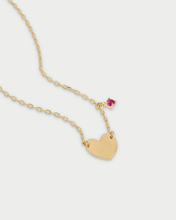 Heart and light point choker