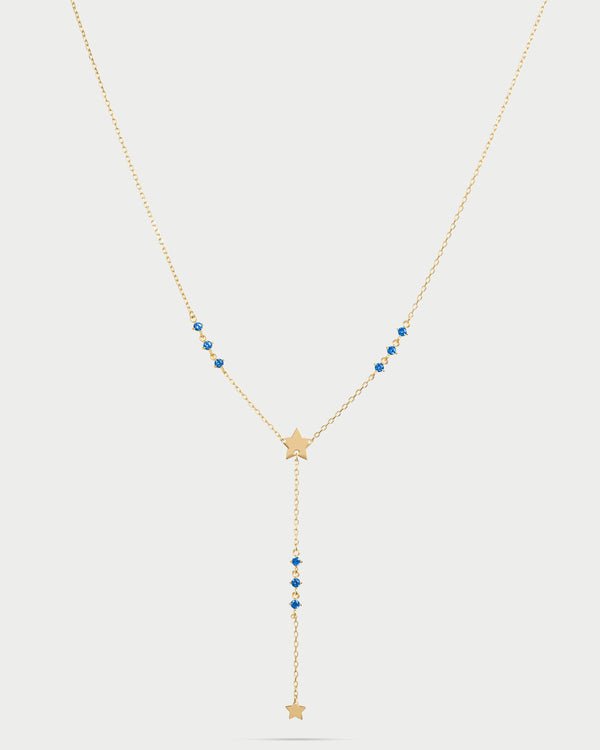 Girocollo rosario stelle e punti luce
