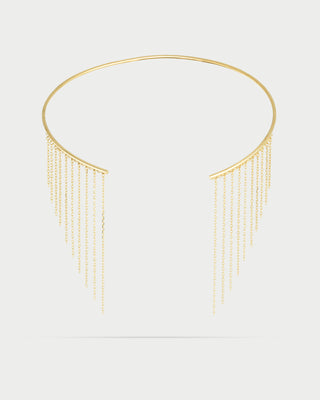 Rigid choker fringes