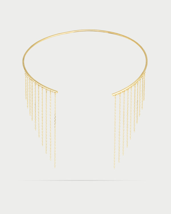 Rigid choker fringes