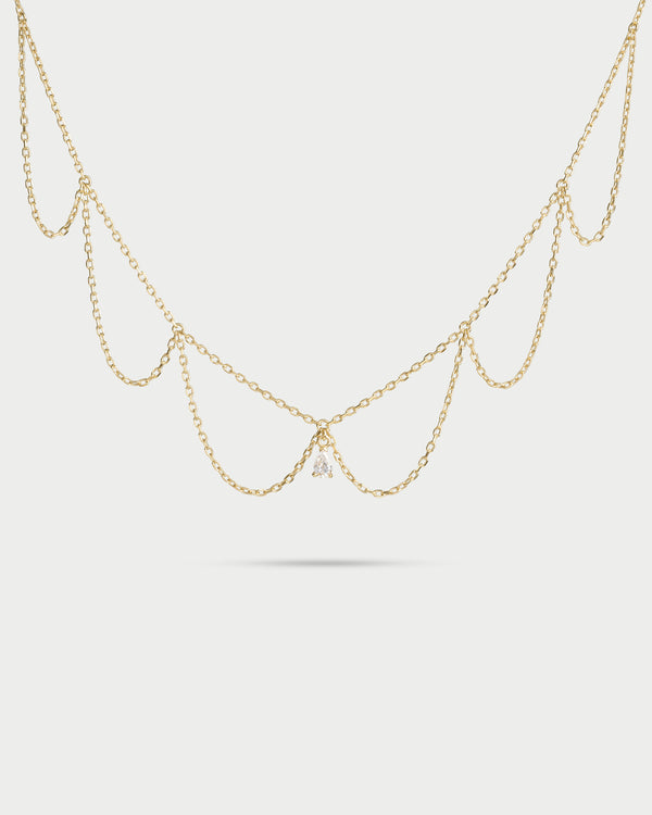 Gargantilla encaje drop