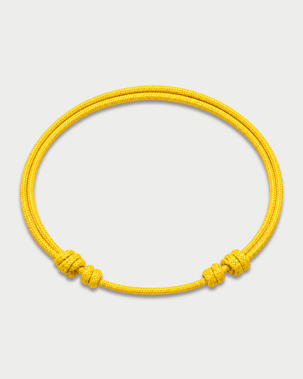 Girocollo Base Cord - Puffy Letters