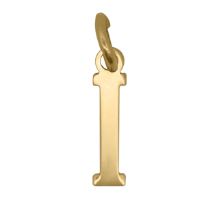 Letter I Pendant – 18KT GOLD