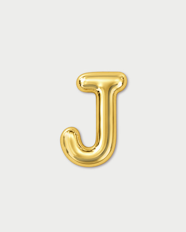 Ciondolo Puffy Lettera J