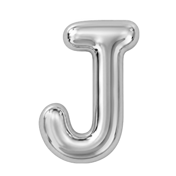 Ciondolo Puffy Lettera J