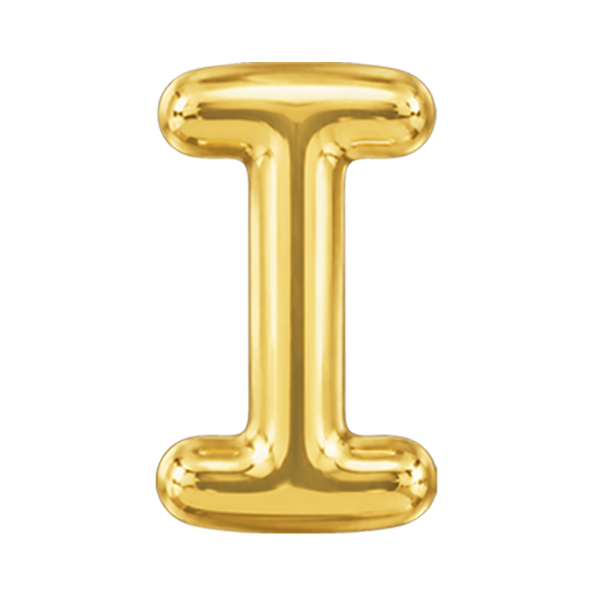 Ciondolo Puffy Lettera I