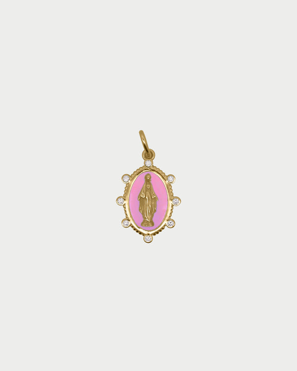 Charm Madonna Rosa