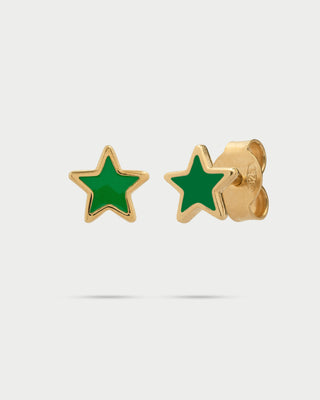 Colorful Enamel Star Stud Earrings - ColorFUN