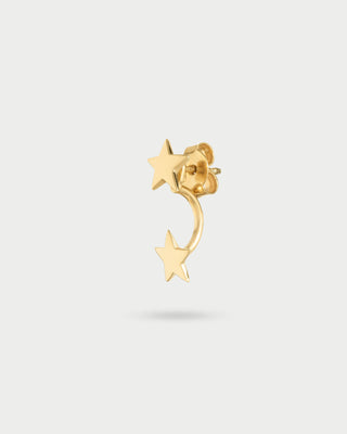 Up-down single earring Star