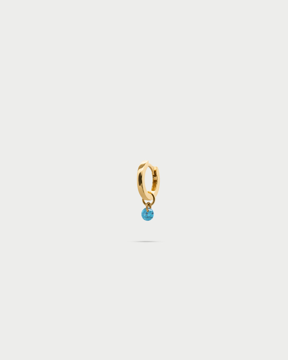 Mono Hoop mini with Nude Zircon