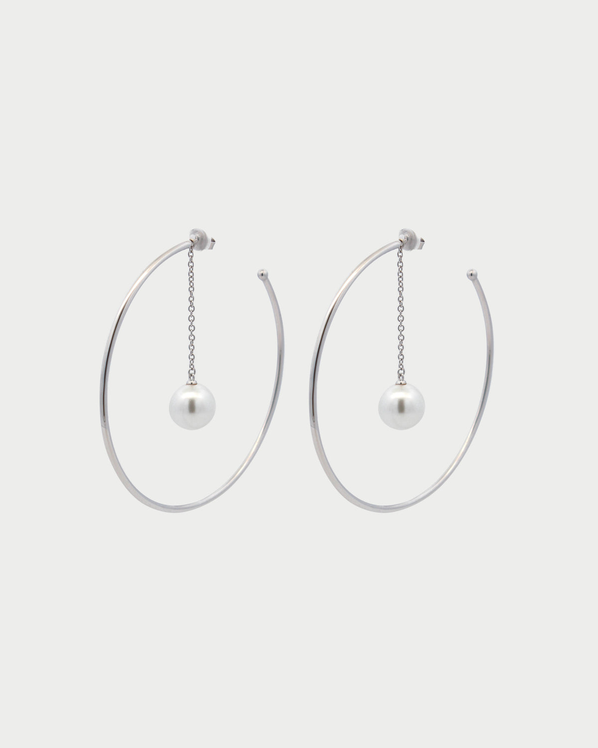 Pair Of Moonfall Hoop Earrings