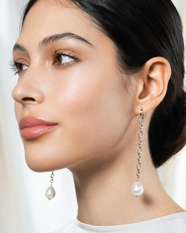 Coppia Di Orecchini Chain Cascade