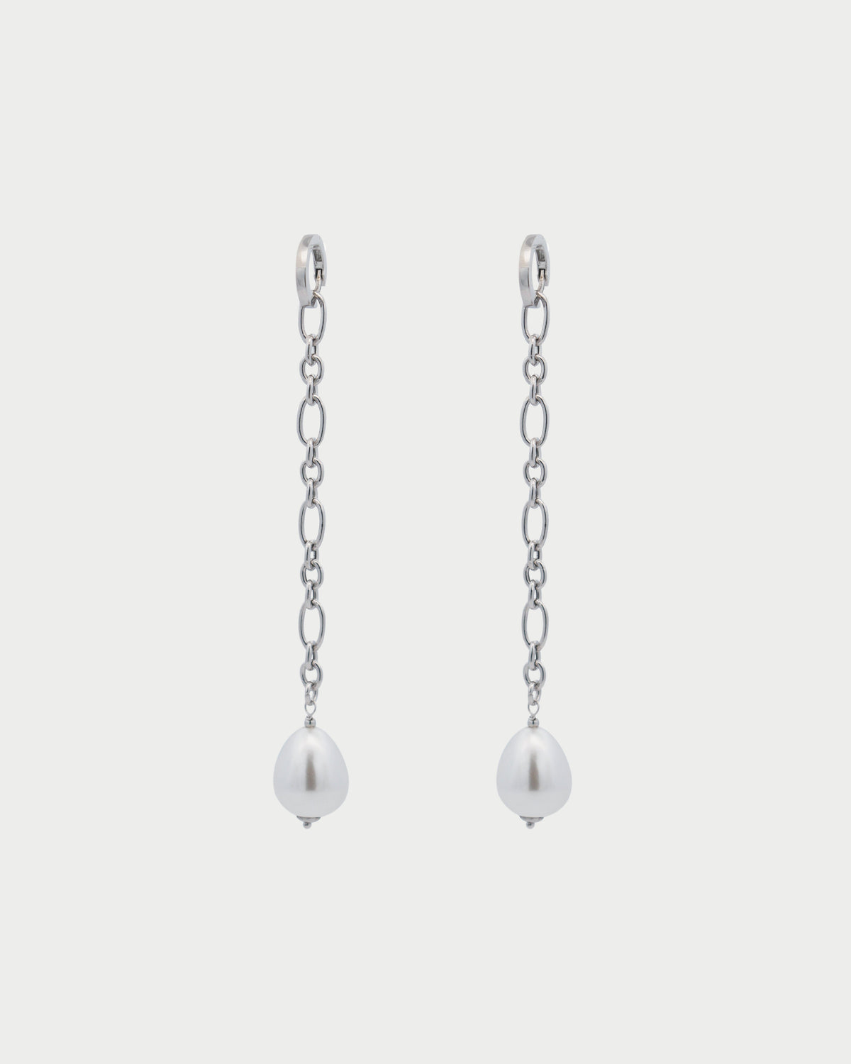 Pair Of Chain Cascade Earrings