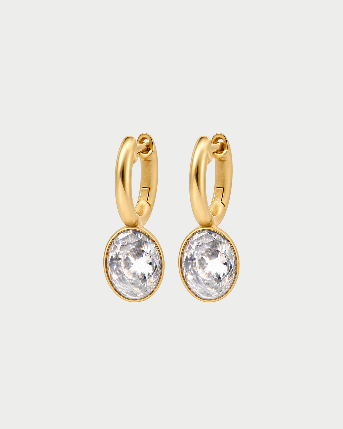Orecchini Oval Drop