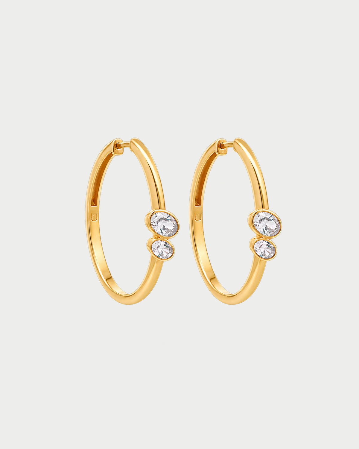 Orecchini Oval Hoop
