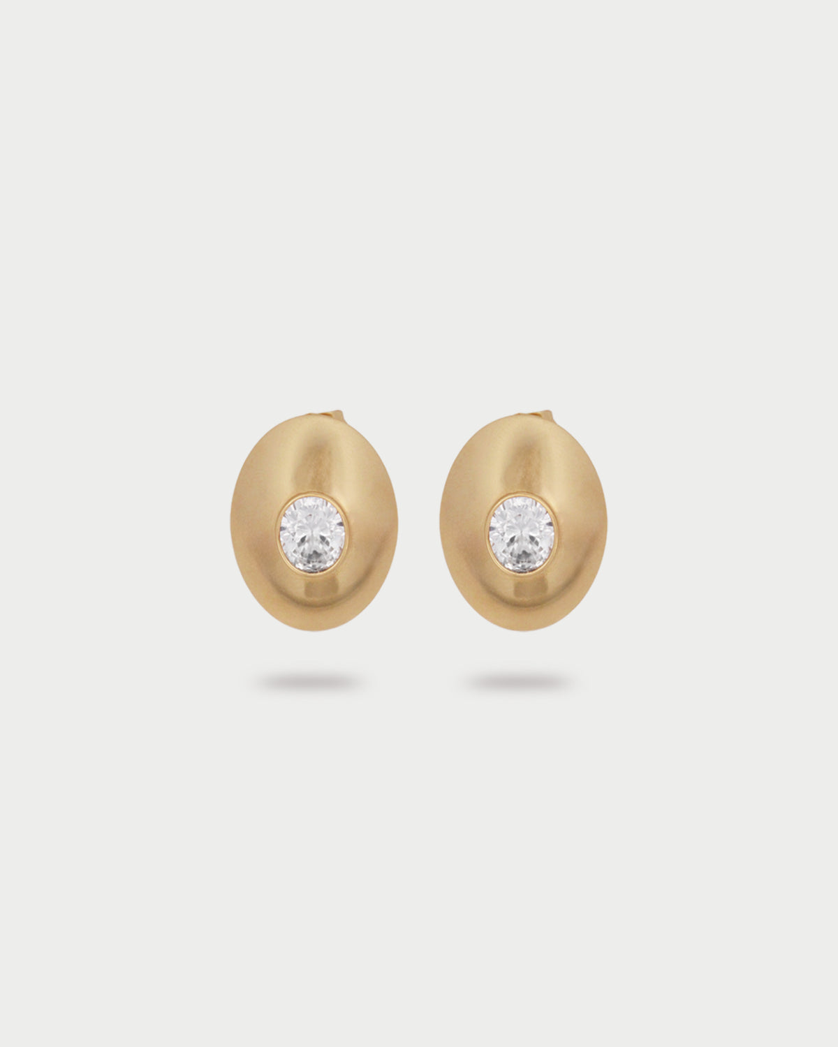 Pendientes Alma de corte ovalado