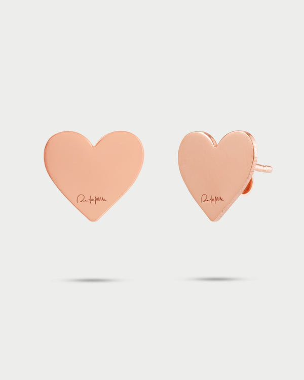 Heart Stud Earrings