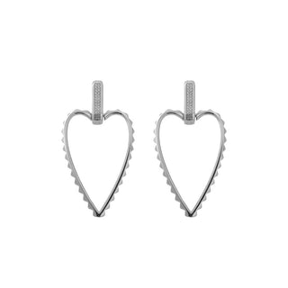 Earrings Big Bold Heart