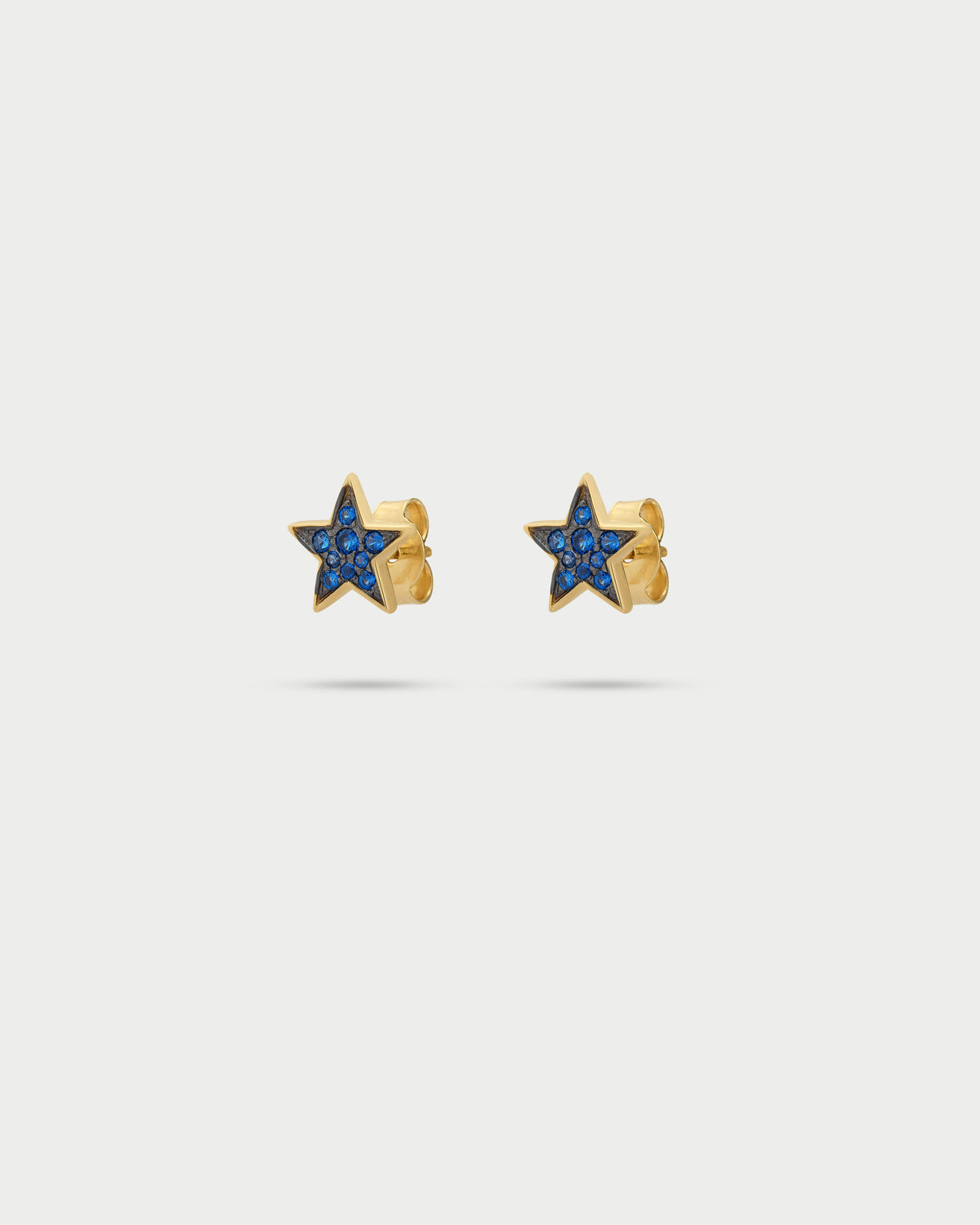 Pendientes pequeños pavé de colores lóbulo - STARDUST TEN