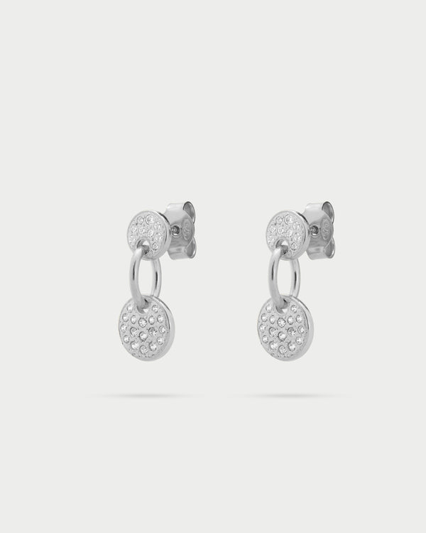 Earrings double circle - SHAPES
