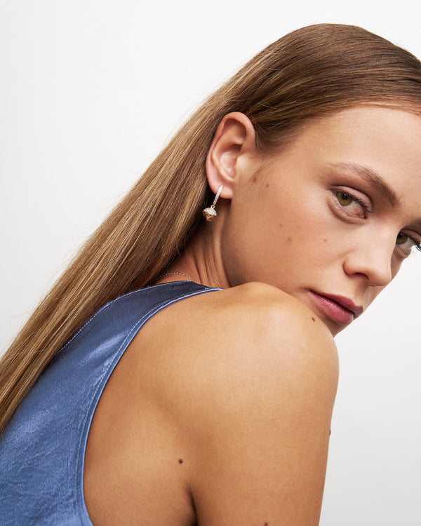 Mono-orecchino con campanello dei desideri - AMULETI