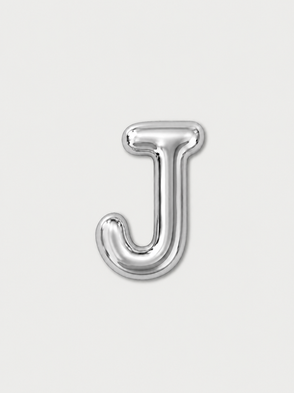 Ciondolo Puffy Lettera J